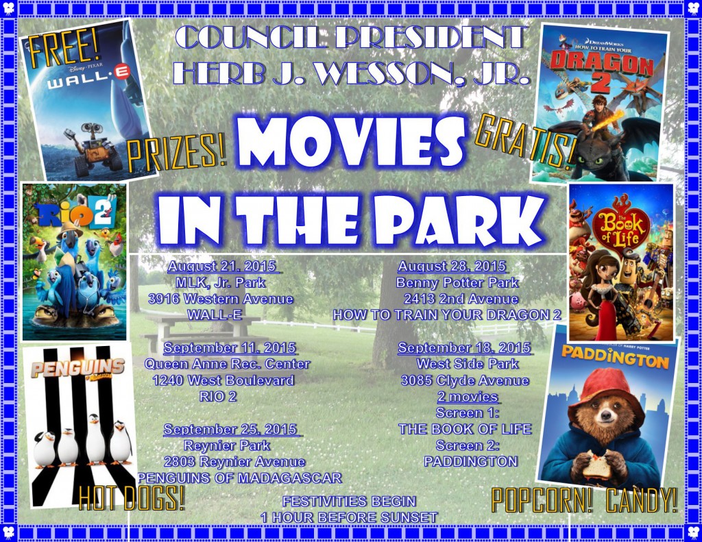 Movies in the Park!